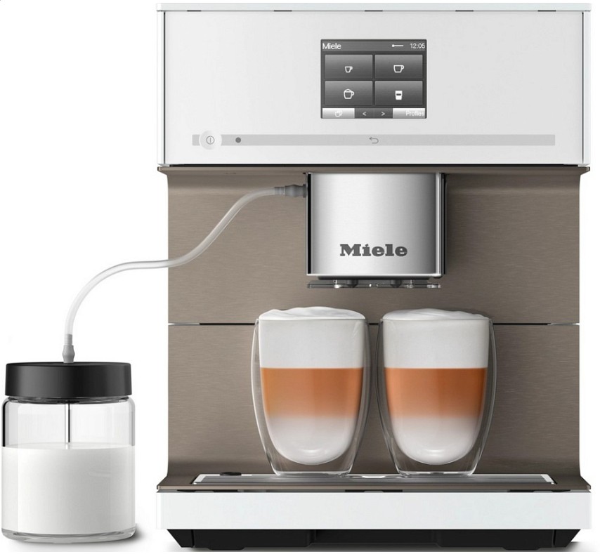 Кофемашина автоматическая Miele CM 7550 CoffeePassion Brilliant White