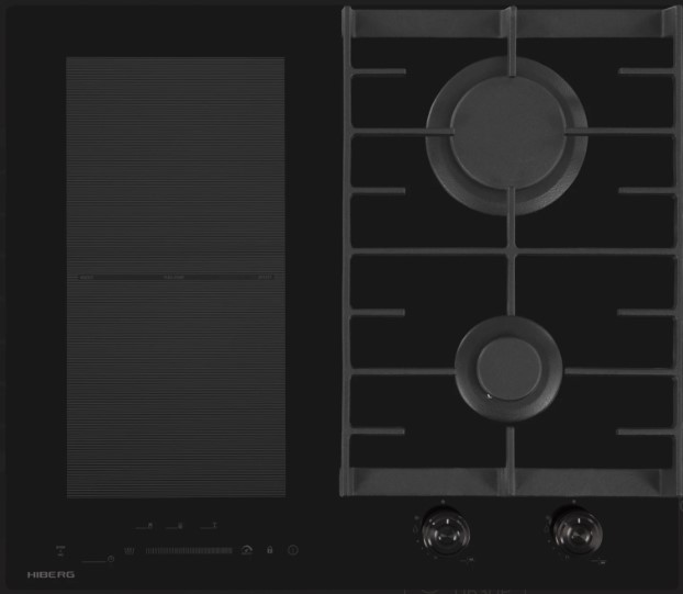Комбинированная варочная панель HIBERG i-VM 6021 B