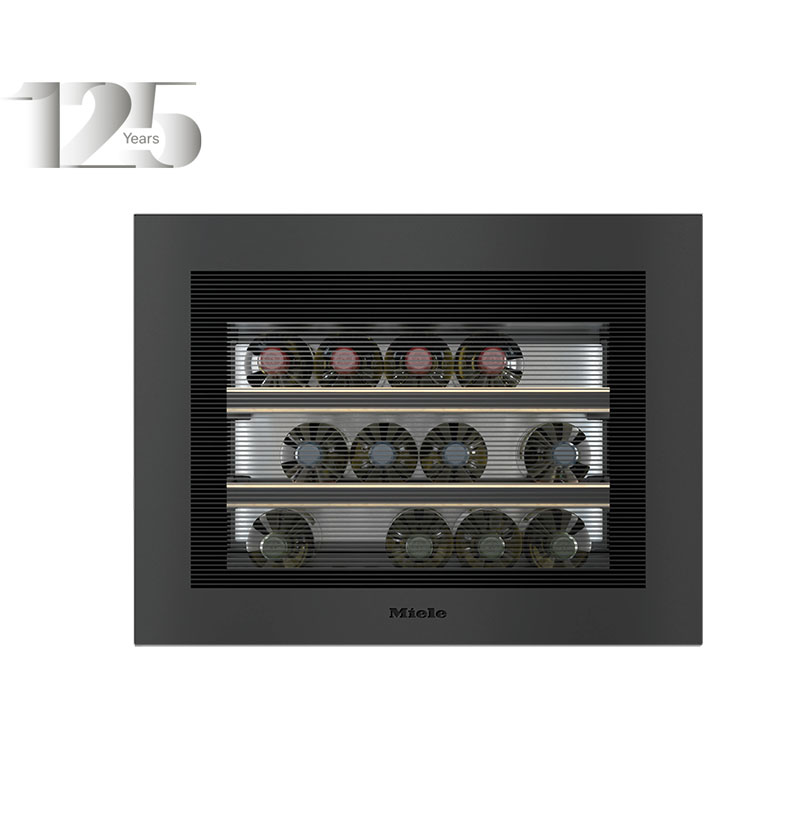 Винный шкаф Miele KWT 7112 iG 125 Gala Ed черный обсидиан матовый
