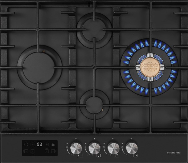 Газовая варочная панель HIBERG VM 6245 B