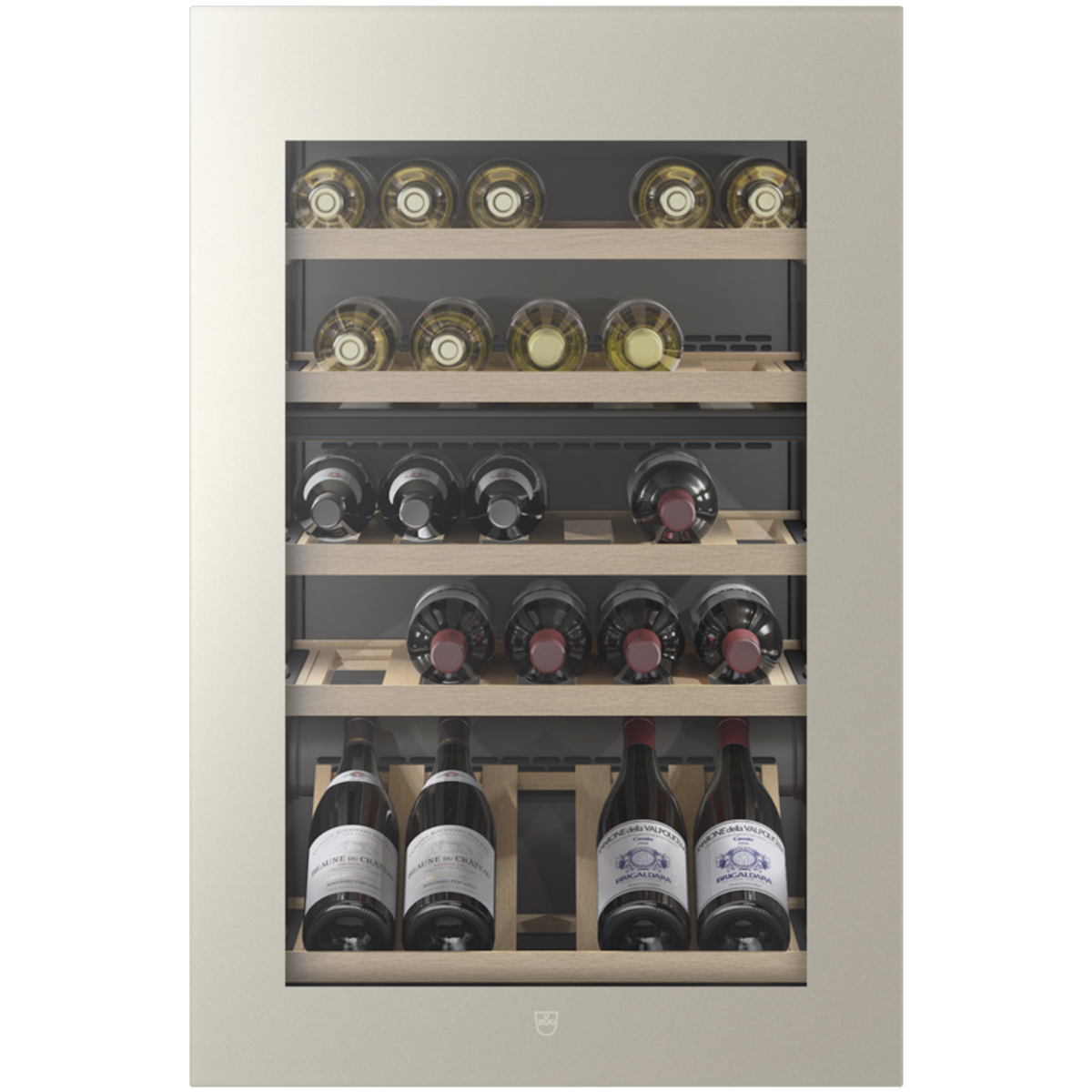 Встраиваемый винный шкаф V-ZUG WineCooler V4000 90 WC4T-51102 R Pearl mirror glass