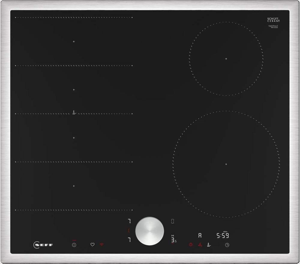 Индукционная варочная панель Neff T66STE4L0