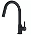 Смеситель Franke Lina (выдвижной шланг) 115.0626.053 Черный матовый