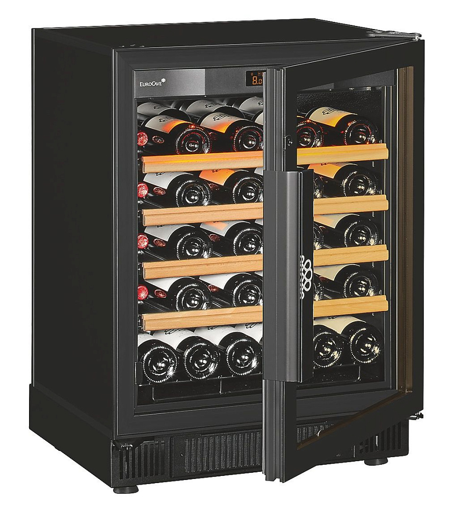 Винный шкаф EuroCave S-059V3 Стеклянная дверь "Рука Сомелье", шт.: 4, Мультитемпературный