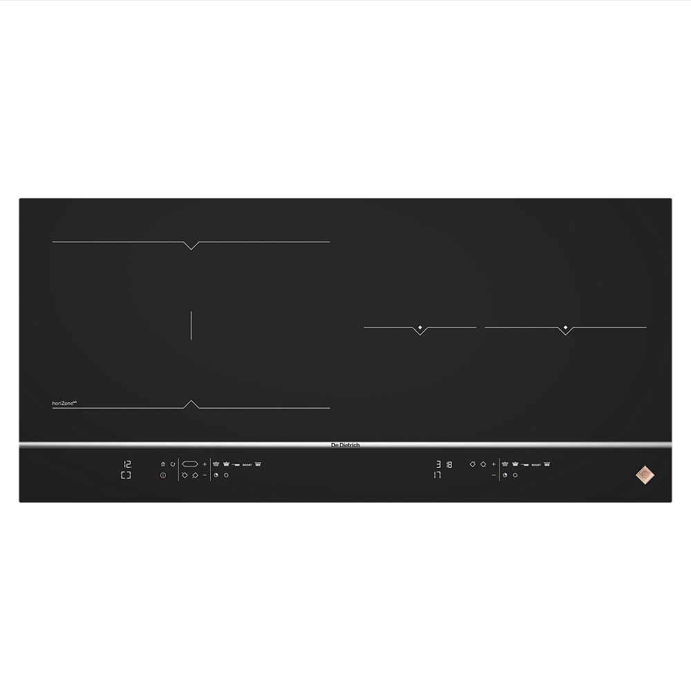 Индукционная варочная панель De Dietrich HORIZONE с уменьшенной глубиной DPI7766XP