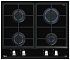 Встраиваемая газовая варочная панель Teka GZC 64300 XBN BLACK